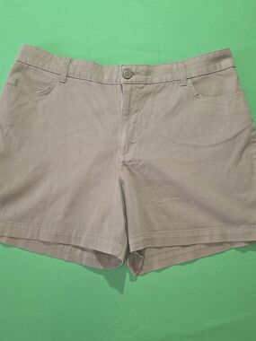 Lee Just Below The Waist Cotton Blend Shorts